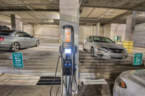 Electric Vehicle Charging Stations at Midtown Houston by Windsor, 2310 Main Street, Houston