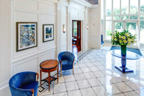 Inviting Reception Area at The Woodley, 2700 Woodley Road, NW, Washington, DC