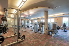 Modern, Spacious Fitness Center at Windsor at Cambridge Park, Massachusetts, 02140