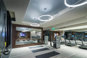 TRX Station in Fitness Center at Cannery Park by Windsor, 415 E Taylor St, San Jose