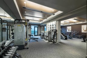 Tablet Integrated Cardio Equipment at Windsor Oak Hill, 78735, TX