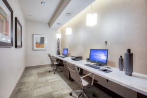 Business Center With High Speed Internet at Windsor at Cambridge Park, 02140, MA