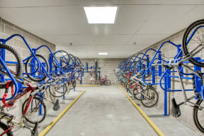 Covered Bike Racks at Centric LoHi by Windsor, Denver, CO