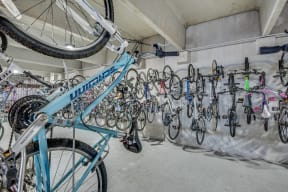 Bicycle Storage With Repair Station at Windsor at West University, Texas, 77005