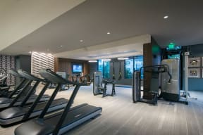 On-site 24-hour fitness center at Cannery Park by Windsor, San Jose, 95112