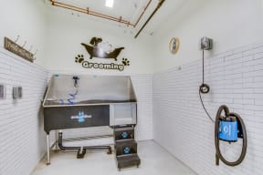 Pet Wash and Grooming Station at The Whittaker, Seattle, Washington