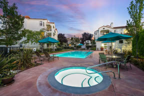 Resort-Style Pool at Mission Pointe by Windsor, Sunnyvale, CA
