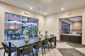 Covered, Open-Air Dining Area at Midtown Houston by Windsor, Texas, 77002