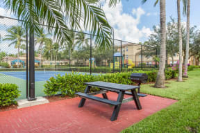 Community Grilling Stations and Picnic Tables at Windsor at Miramar, 33027, FL