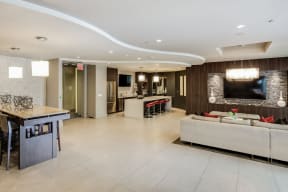 Resident Lounge With Kitchen at South Park by Windsor, California, 90015
