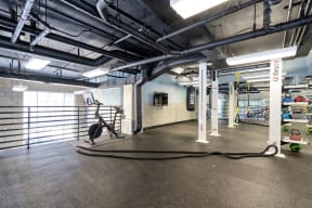 Peloton Bike and Training Space at Allegro at Jack London Square, Oakland, 94607