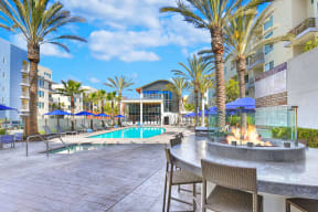 Poolside Grilling Stations and Fire Pits at Boardwalk by Windsor, 92647, CA