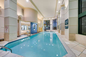 Year-Round, Indoor Pool at Windsor at Mariners, Edgewater, New Jersey