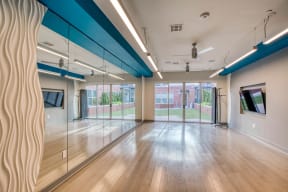 Fitness Center With Yoga/Stretch Area at Centric LoHi by Windsor, Denver, 80211
