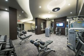 24-Hour Fitness Center at 1000 Grand by Windsor, Los Angeles, CA