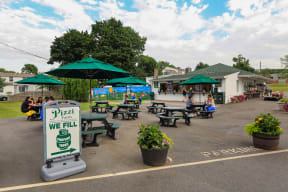 Pizzi Farms Ice Cream Stand near Windsor Village at Waltham, 02452, MA