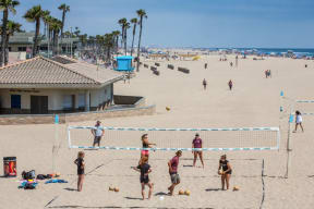 Beach Volleyball Courts near Boardwalk by Windsor, California, 92647