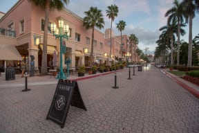 Mizner Park Shopping Mall near Allure by Windsor, Boca Raton, FL