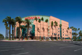 Enjoy a concert or Anaheim Ducks game at the Honda Center near Windsor at Main Place, Orange, CA