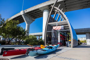 Kayaks Available Nearby at Mission Bay by Windsor, 360 Berry Street, CA