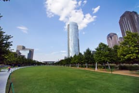 Popular Parks Surround Community at Glass House by Windsor, 2728 McKinnon Street, TX