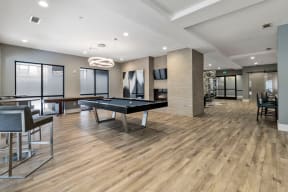 Resident Clubhouse Billards Table