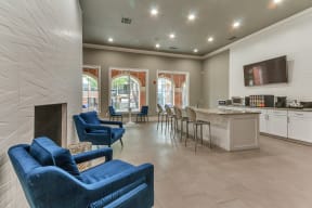 Resident Clubhouse at Legacy by Windsor, Plano, Texas