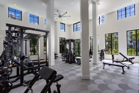 24/7 all access fitness center at Centrico by Windsor, Doral, FL