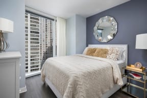 Master Bedroom at Moment, Chicago, IL
