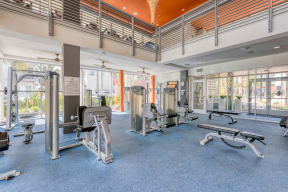 Weight room at Boardwalk by Windsor