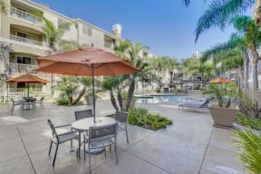 Community Grilling Stations and Outdoor Dining Area at Windsor at Main Place, Orange, 92868