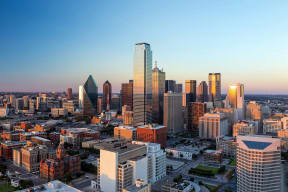 Dallas Skyline at Windsor Fitzhugh, Dallas, Texas