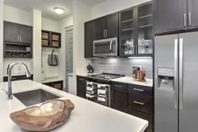 Refined cabinetry at Windsor Fitzhugh, Dallas, Texas