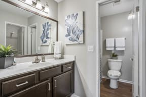Luxurious Bathroom at Windsor Peachtree Corners, Georgia, 30092