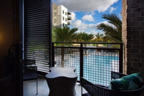 Private balconies at Centrico by Windsor, Florida, 33166