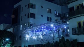 Light installation at Terraces at Paseo Colorado, California, 91101