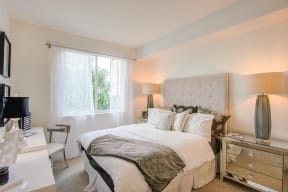 Bedroom With Expansive Windows at Windsor at Pembroke Gardens, Pembroke Pines, FL, 33027