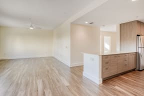 Open concept kitchens at Mission Bay by Windsor, 360 Berry Street, CA