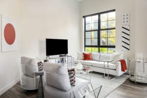Floor to Ceiling Windows at Edison on the Charles by Windsor, Waltham