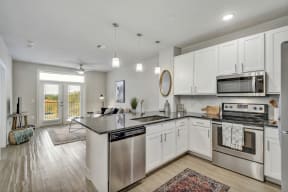 Fully Equipped Kitchen With Modern Appliances at Windsor Ridge, Austin, Texas