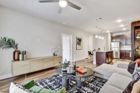 Ceiling fans in apartments at Windsor Ridge, Austin, TX, 78727