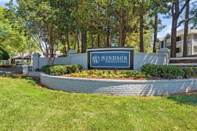 Building Signage at Windsor Addison Park, Charlotte, 28269