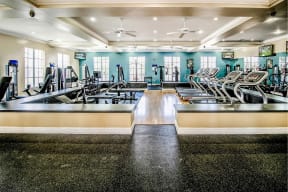 spacious fitness center at The Winston by Windsor, Pembroke Pines, FL, 33025
