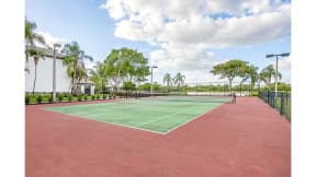 Tennis Court at The Winston by Windsor, Pembroke Pines, FL