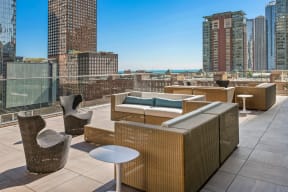 Rooftop Lounge at Moment, Chicago,Illinois