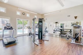 State of the art fitness center at The Kensington by Windsor