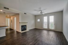 Spacious Living Room at The District, Colorado, 80222