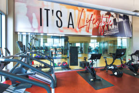 2,800 Sq Ft Fitness Center and Yoga Studio