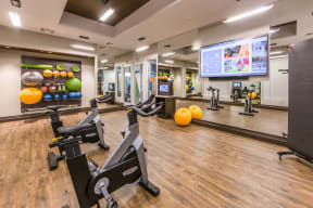 Private spin and yoga studio at Valentia by Windsor, California