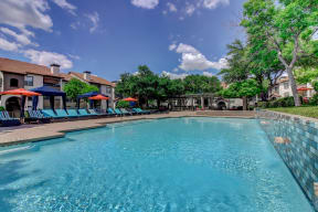 Sparkling Swimming Pool at Windsor on White Rock Lake, Dallas
